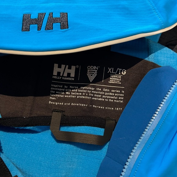 Helly Hensan, new Ski Jacket , XL, Blue - Picture 5 of 7